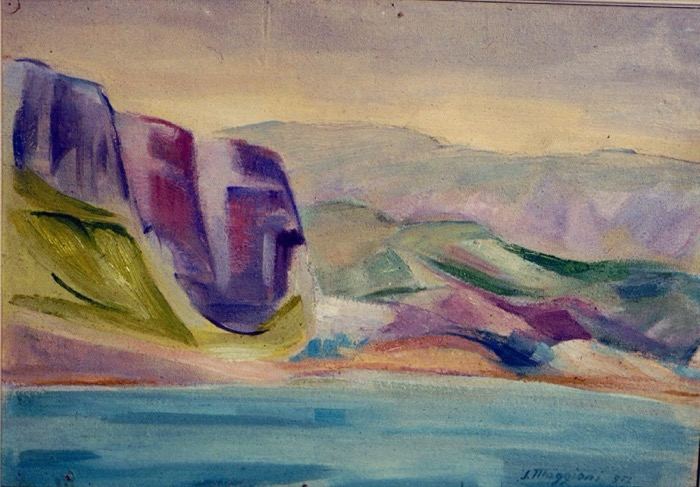 Fiordo di Norvegia n. 1, 1957