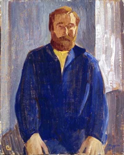 Ritratto del pittore Antal Birò, 1951